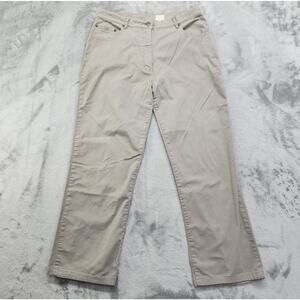 Blue Willi's Jeans Womens Size 30 Gray High Rise Straight Crop Stretch Cotton